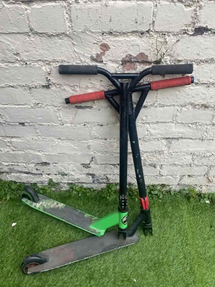 Photo of free 2 x stunt scooters (&wheels) (L15) #1
