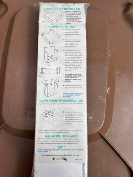 Photo of free Plastic Drawer replacement Kitchen plus? (Letchworth SG6) #2