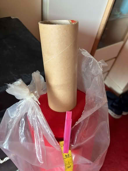 Photo of free Large roll of red felt (Cowley OX4) #2