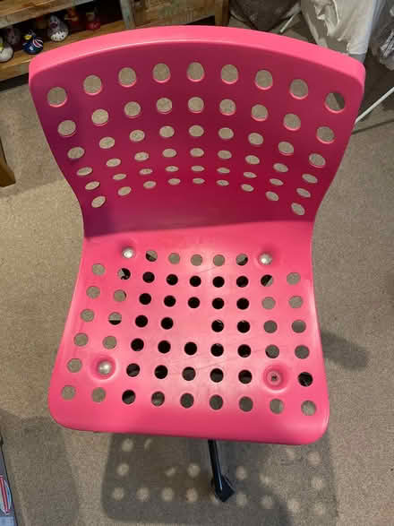 Photo of free Pink ikea desk chair (ME16) #2