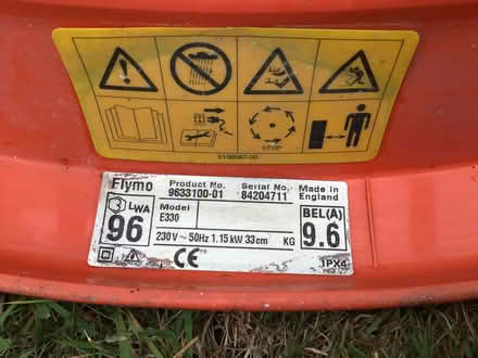 Photo of free Flymo in working order (Sidley TN40) #2