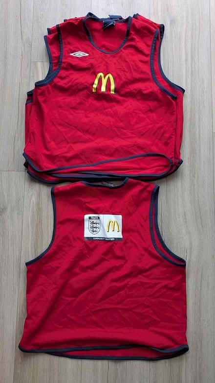 Photo of free Red mesh bibs (Farnborough GU14) #1