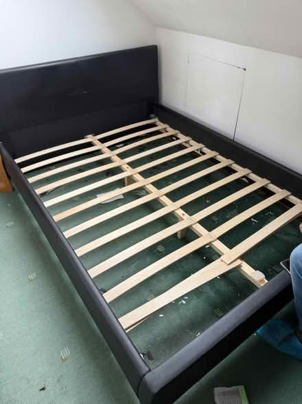 Photo of free 2 double bed frames (Abbey Wood SE2) #1