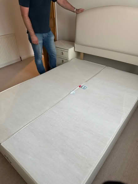 Photo of free 2 double divan beds (Abbey Wood SE2) #1