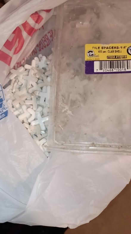 Photo of free 1/4" tile spacers (Prospect and Stearns Bartlet) #1