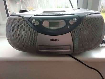 Photo of free Phillips CD Radio and Cassette Tape (CT10) #2