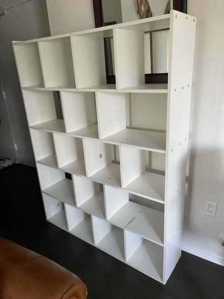 Photo of free White Shelving Unit (Crystal Beach) #1
