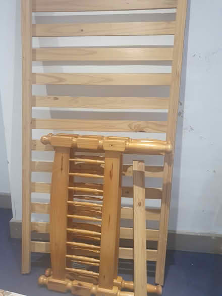Photo of free Single bed -wooden frame (M20) #1