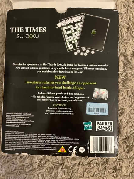 Photo of free The Times sudoku set (BH25 New Milton) #4