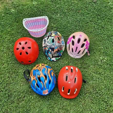 Photo of free Kids bike helmets & basket (Selly Oak B29) #1