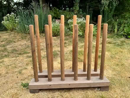 Photo of free Wellington boot holder (Micheldever, SO21 3DF) #1
