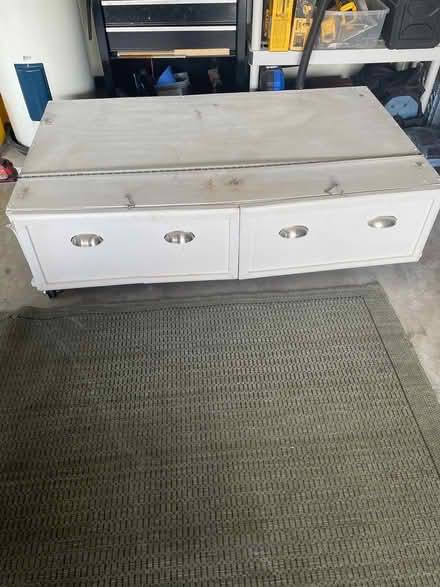 Photo of free Wooden pedestal 2 drawers (N ft myers off bayshore road) #2