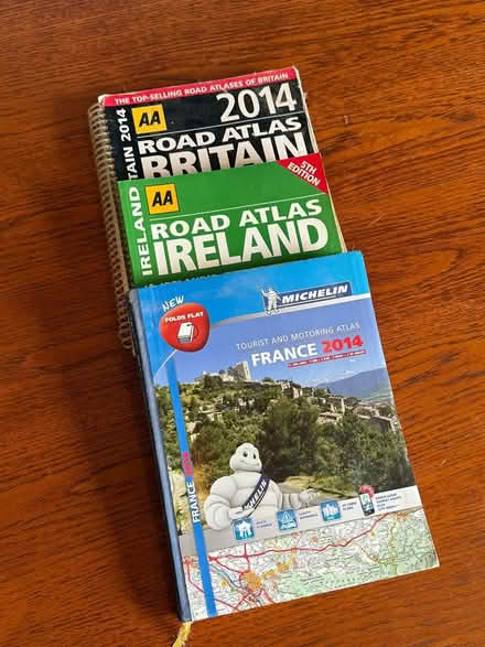 Photo of free road atlases (HA0) #1