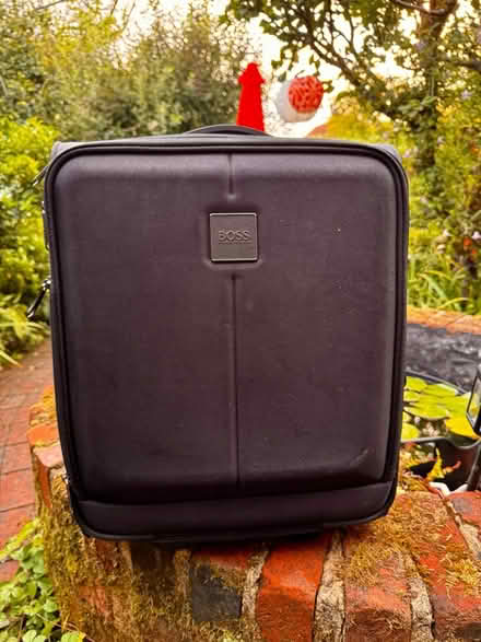Photo of free Hugo Boss wheeled suitcase (Micheldever, SO21 3DF) #1
