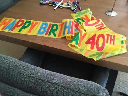 Photo of free Birthday Banners & party banner (Crowthorne RG45) #3