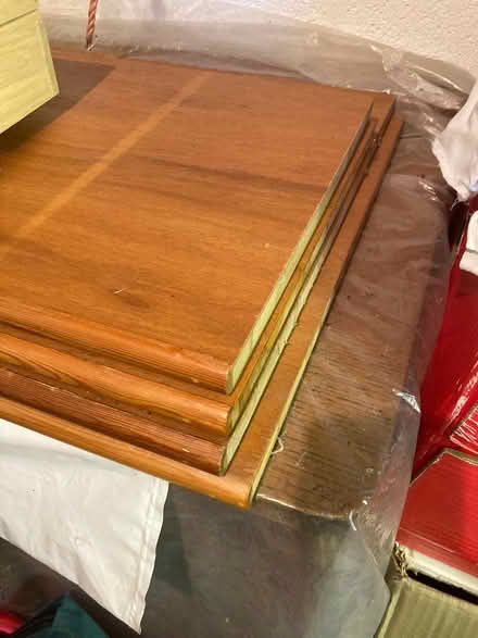 Photo of free Wooden shelves (Steventon OX13) #1