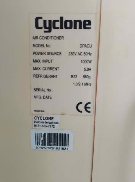 Photo of free Air-Conditioner - Spares or Repair (or still works as a fan) (Frogmore GU17) #2