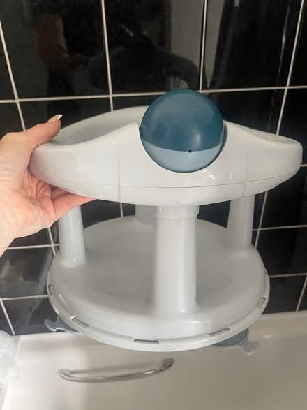 Photo of free Blue baby bath seat (Bilborough NG8) #1