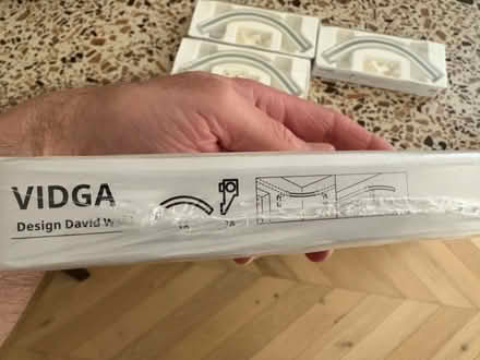 Photo of free IKEA curtain track corners VIDGA (Se8 5ae) #1