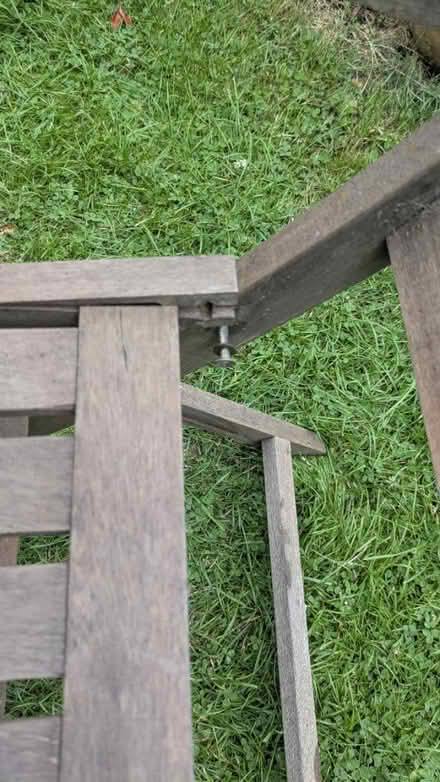 Photo of free Three garden chairs (DA7 Bexleyheath) #4