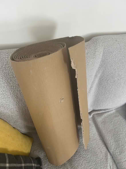 Photo of free Roll of corrugated cardboard (Far Cotton, Northampton) #1