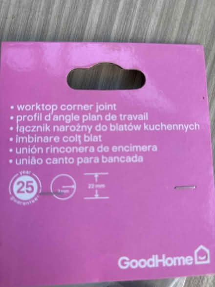 Photo of free Worktop Corner Joint (Cromford DE4) #2