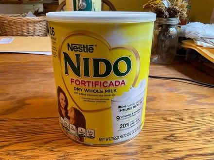 Photo of free Nido whole dry milk (01801) #1