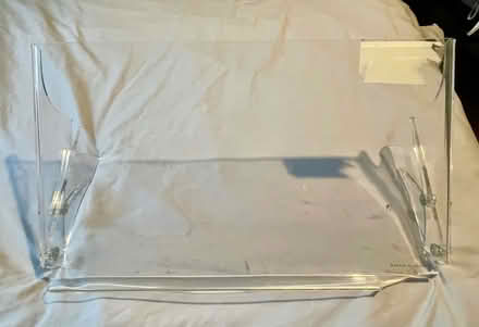 Photo of free Perspex laptop/document stand (Walton-on-Thames KT12) #1