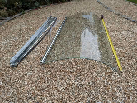 Photo of free Bath store shower screen for P shaped bath (Saltney CH4) #2