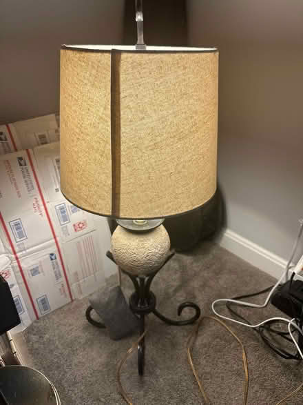 Photo of free Set of two table lamps (Crofton) #1