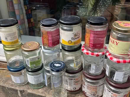 Photo of free 18 glass jars (BD18 Shipley) #1
