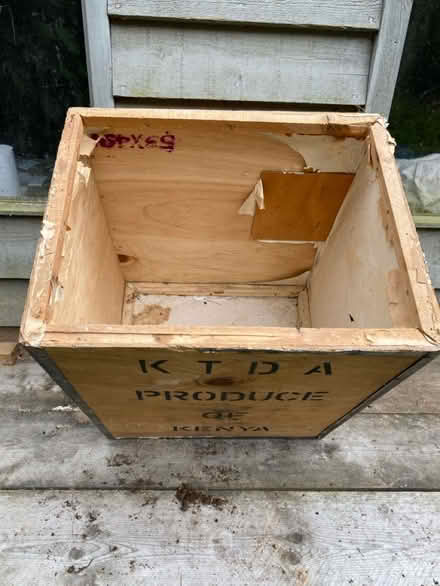 Photo of free Tea chest (Brooke/kirstead NR15) #2