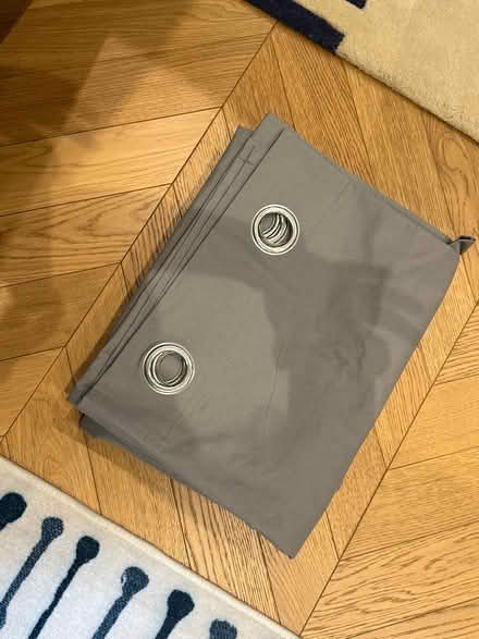 Photo of free Grey blackout curtains (Chelsea Green SW3) #1
