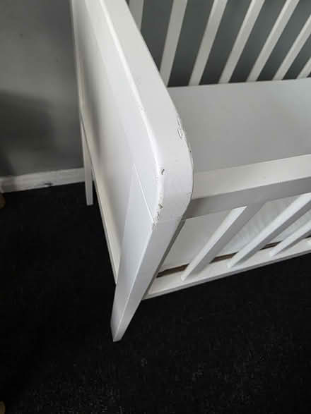 Photo of free Wooden crib (Summersdale) #2