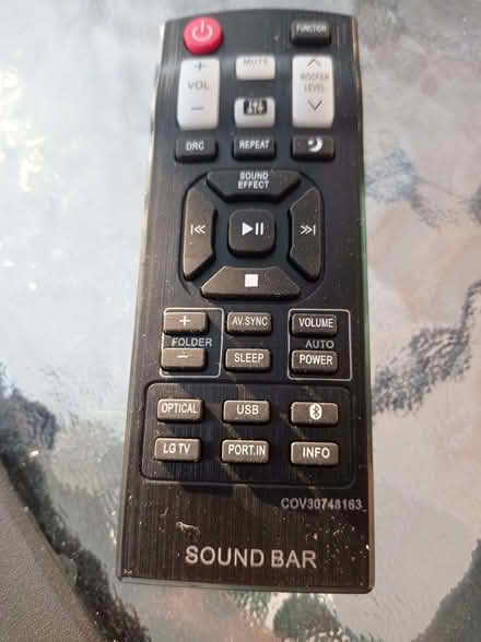 Photo of free Soundbar remote control. (Coal Aston S18) #1
