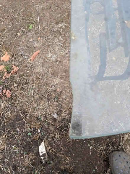 Photo of free Wrought iron /glass table (Kingswood) #4