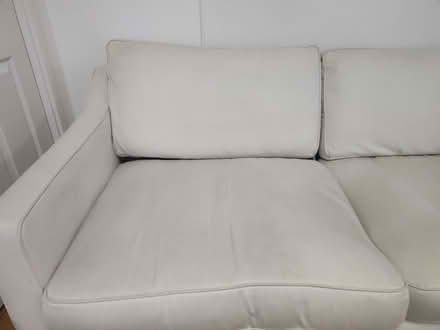 Photo of free White 2-seater sofa (Anna Fields SP10) #2