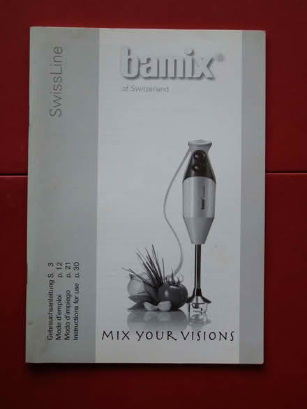 Photo of free Bamix Versatile Kitchen Food Blender/Processor (Vale LA1) #2