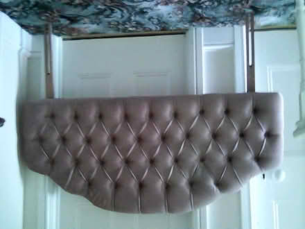 Photo of free Double bed headboard (Tondu CF32) #1