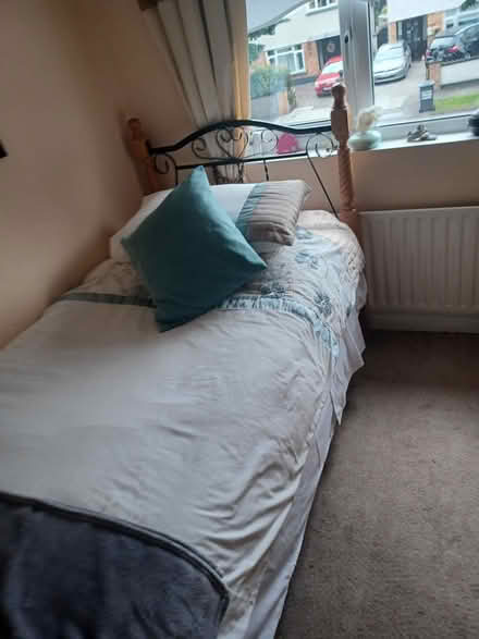 Photo of free Single Bed & matress (Swords) #2