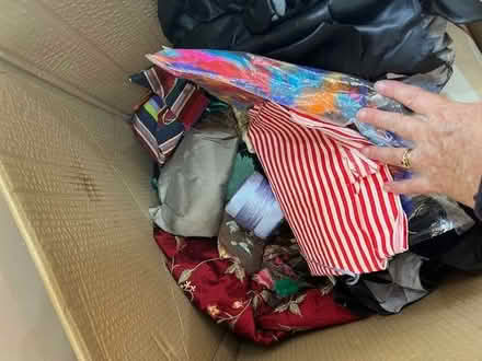 Photo of free Two large boxes of fabrics (Colwall WR13) #1