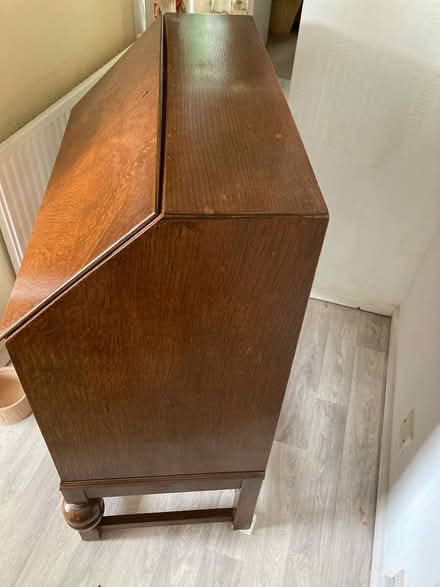 Photo of free Wooden bureau with key (Bovey Tracey TQ13) #3