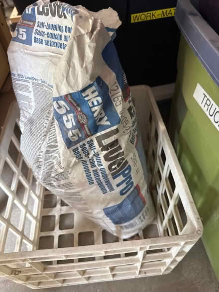 Photo of free Leveling cement (Lexington center) #1