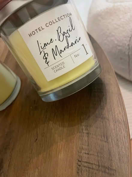 Photo of free 2x Lime, Basil & Mandarin candles (SW16) #2