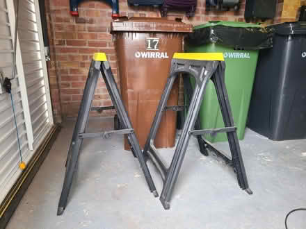 Photo of free Pair of folding trestles (Eastham, CH62) #2