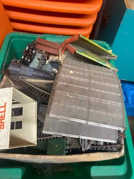 Photo of free Vintage train track and trains (Clanfield PO8) #1