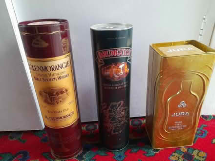 Photo of free Whisky tins / tubes (AB10) #1
