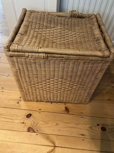 Photo of free IKEA cane laundry box (St Leonards Green TN38) #2