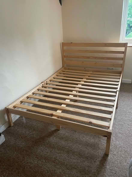 Photo of free Double bed base 4'6" (Sandford-on-Thames OX4) #1