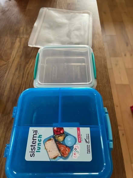 Photo of free Various lunch box items (Hertford SG13) #1